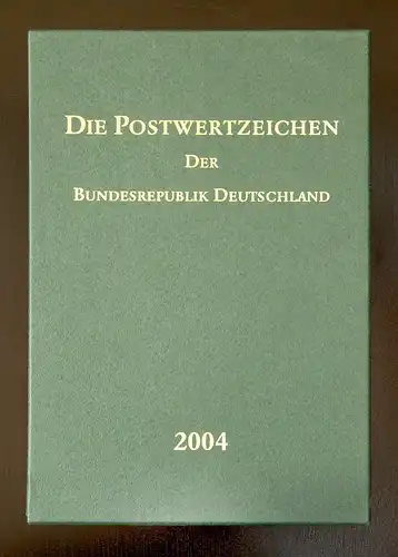 Jahrbuch Bund 2004, postfrisch komplett - wie von der Post verausgabt