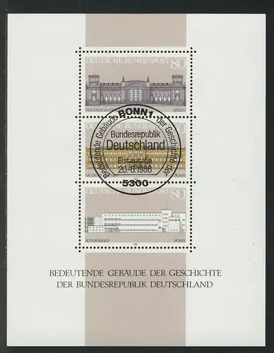 Block 20 Demokratie - Bedeutende Gebäude 1986, ESSt Bonn