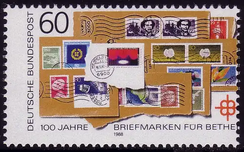 1395 Béthel, dénigrement à droite dans la marque **