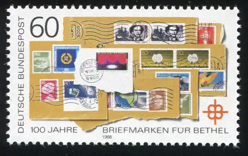 1395 Bethel mit PLF roter Fleck links über der 80, Feld 14 **