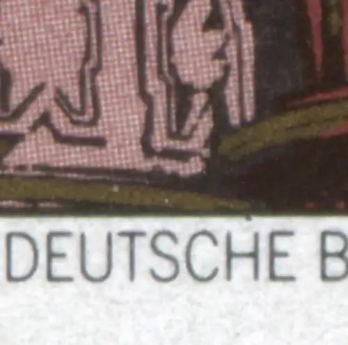 1441 Orgel mit PLF Punkt über H von DEUTSCHE, postfrisch **