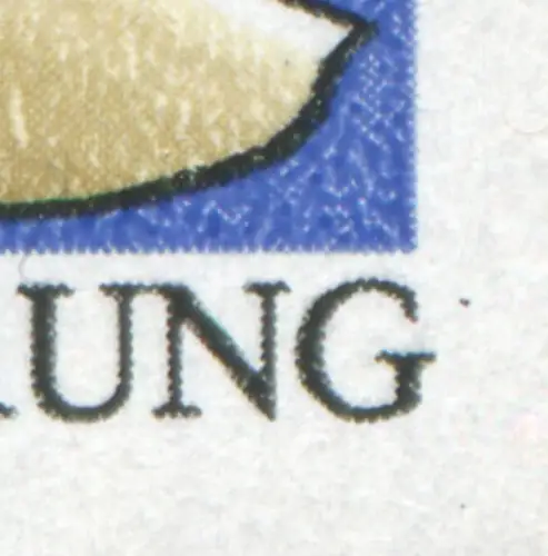 1523 Aéroport 50 Pf avec PLF point derrière le transport, case 37, **