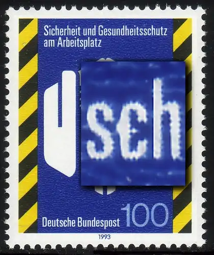1649 Sécurité du travail avec PLF épaissi c en allemand, champ 30, **