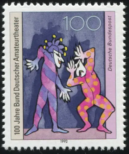 1626 Théâtre amateur: point dans le majeur chez la personne de droite, champ 36, **