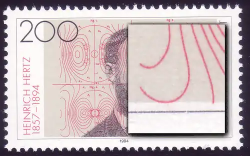 1710 Hertz avec PLF rupture de cadre avant 1994 en bas à gauche - erreur primaire de plaque, **