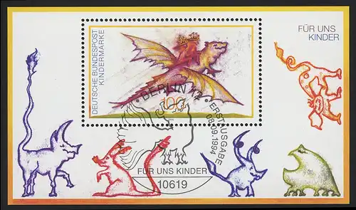 Bloc 30 Pour nous enfants - Fablewesen 1994, ESSt Berlin