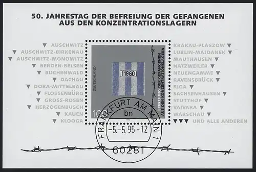 Bloc 32 Libération de prisonniers, VS-O Frankfurt / Main 5.5.1995