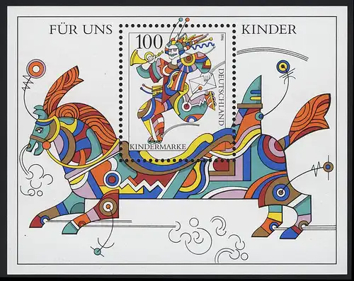 Block 35 Für uns Kinder 1996, postfrisch