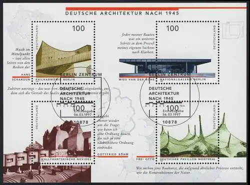 Bloc 37 Architecture 1997 avec ESSt Berlin 6.3.1997