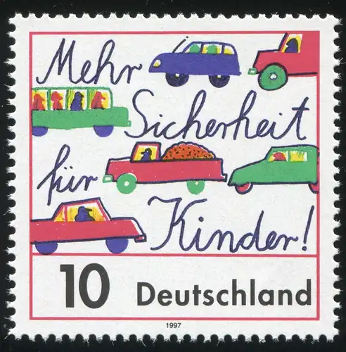 1954 Route avec PLF bleu dans le champ 6 **