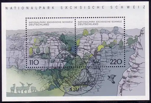 Block 44 Nationalpark Sächsische Schweiz 1998, ESSt Bonn