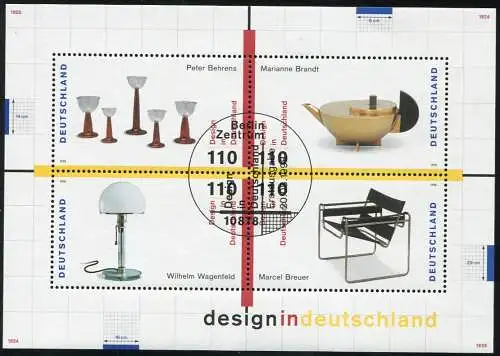 Bloc 45 Design en Allemagne 1998, ESSt Berlin