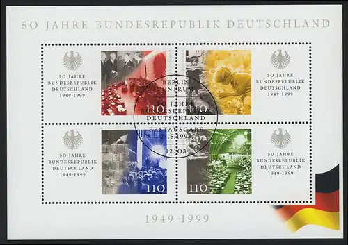 Block 49 50 Jahre Bundesrepublik, ESSt Berlin