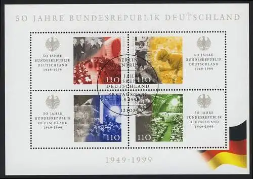 Block 49 50 Jahre Bundesrepublik, ESSt Berlin