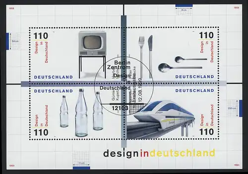 Block 50 Design in Deutschland 1999, ESSt Berlin