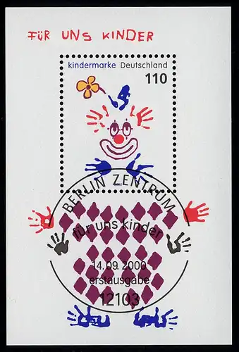 Bloc 53 Pour nous enfants - Clown 2000, ESSt Berlin