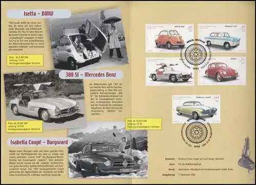2289-2293 Wofa 2002 Oldtimer & Kultautomobile - EB 6/2002 avec Isetta, Scarabée ...