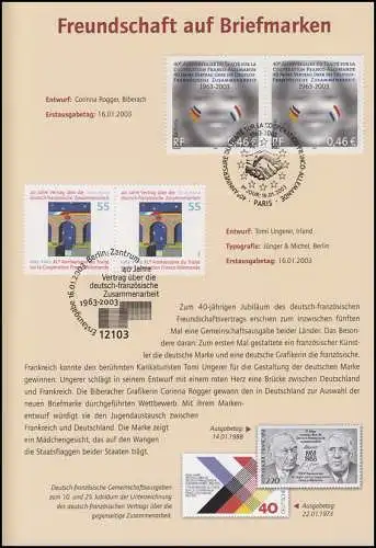 2311I Vertrag über Zusammenarbeit Deutschland-Frankreich - EB 1/2003, Type I