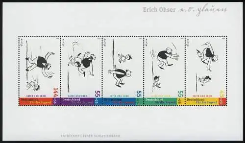 Bloc 63 Jeunesse Père et Fils 2003, post-frais