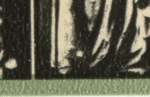 2809I Naumburger Dom 25 Pf. mit PLF I heller Fleck, Feld 4 **