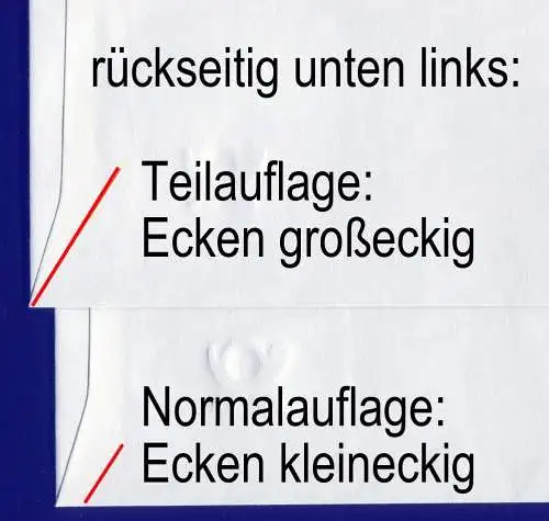 USo 33/01 Euro 2002, 35x36 mm, Ecken groß eckig, seltene Teilauflage, **