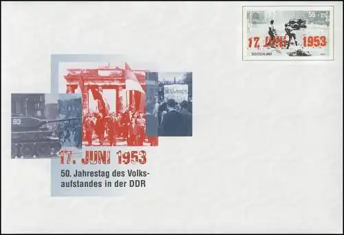 USo 59 Volksaufstand DDR 17. Juni 1953, **