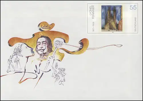 USo 74 Salvador Dali peintre & graphiste & auteur 2004, **