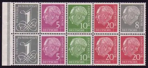 HBl. 8YI aus MH 4YI Heuss & Ziffern, RLV II, **