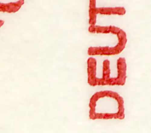 HBl. 25 aus MH 20 Unfall 1974, mit PLF I+II, postfrisch