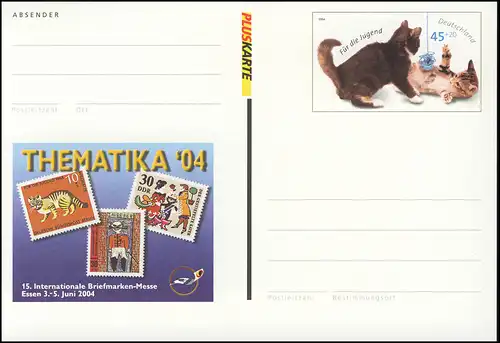 PSo 85 Messe Essen & Thematika Katzen 2004, ** wie verausgabt