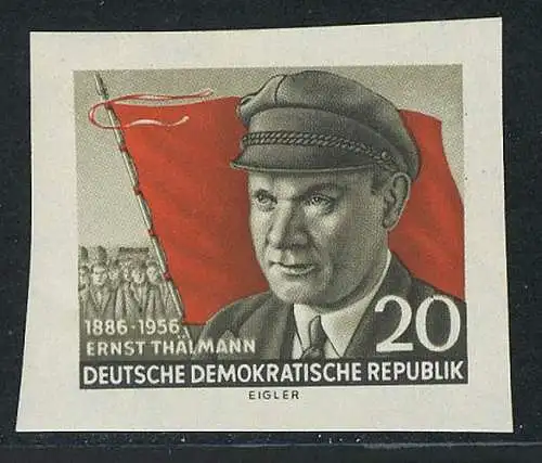 520B Ernst Thälmann, UNGEZÄHNT, postfrisch **