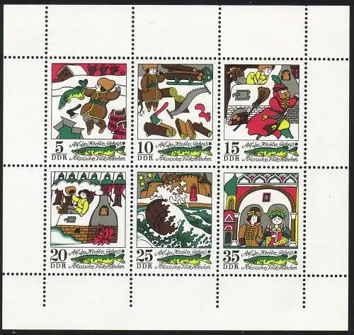 1901-1906 Petite arc de conte de fées 1973: non-denté, **