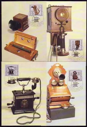 3226-3229 Téléphones en 1989, MK 1-4/89