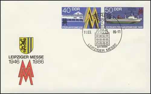 U 4 Leipziger Messe & Fabriktrawler 1986, ESSt Berlin Alte Balance 11.03.86