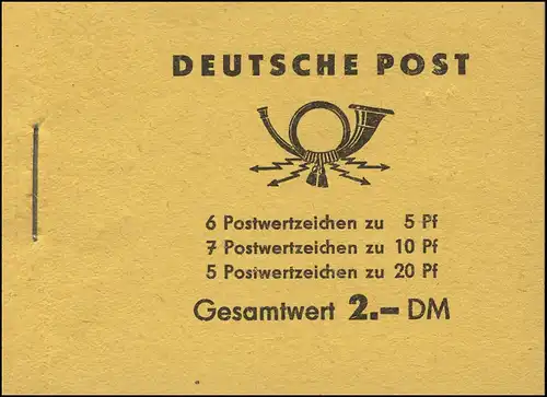 MH 3b2.4 Fünfjahrplan 1961, 2 PLF HBl.7B, 2 PLF HBl.8B und 1 PLF HBl.9B **