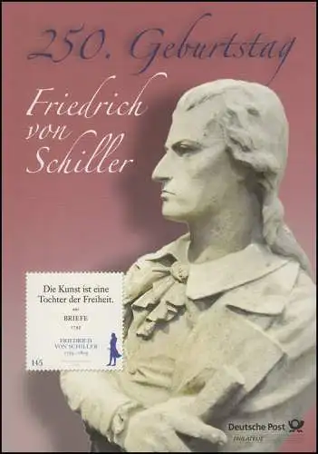 2765 Friedrich von Schiller - EB 6/2009