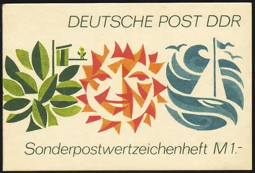 SMHD 3aa Freizeit 1 Mark 1972, 105x70 mm - postfrisch