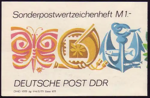 SMHD 3e Freizeit 1 Mark 1973 - postfrisch