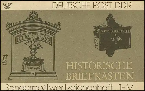 SMHD 22 Briefkästen 1985 - postfrisch