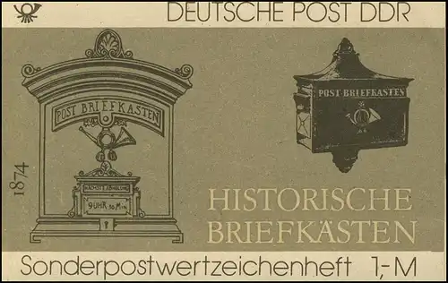 SMHD 22 Briefkästen 1985 mit VS-O Berlin ZPF