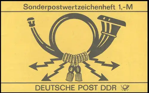 SMHD 29 Posthorn - 4.+2.DS: P abgeschrägt, mit Punkt, DV-Stellung B, **