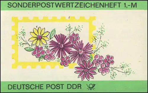 SMHD 30 Blumen 1987 - mit VS-O Berlin ZPF