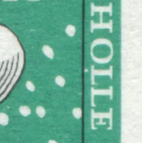 311 Wofa 20 Pf mit PLF weißer Fleck unter L von HOLLE, Feld 38, **