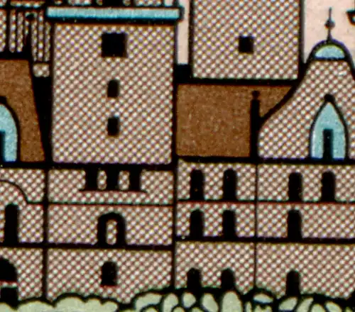 1491 Hanovre: rupture de gouttière par NO, case 14, **