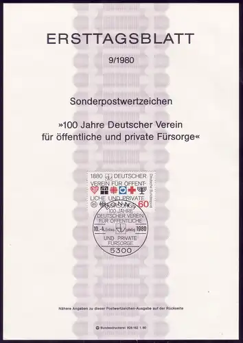 ETB 09/1980 korrekte Schreibweise in Stempelmitte dv