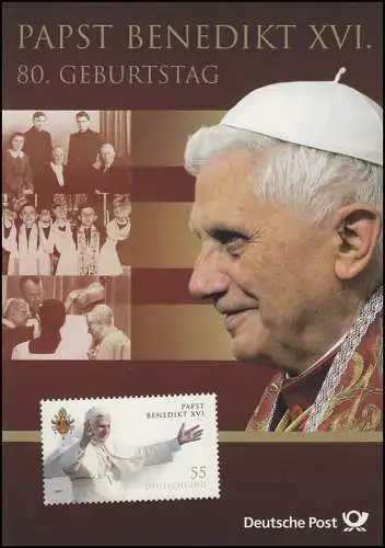 2599 Le pape Benoît XVI 2007 - EB 3/2007