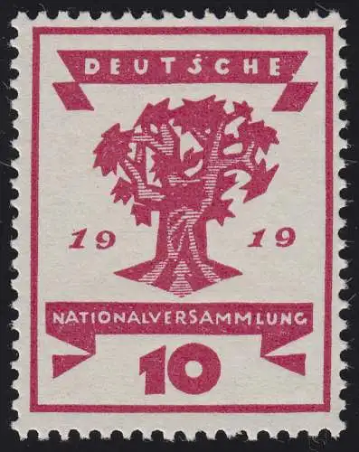 107 Nationalversammlung 10 Pf **