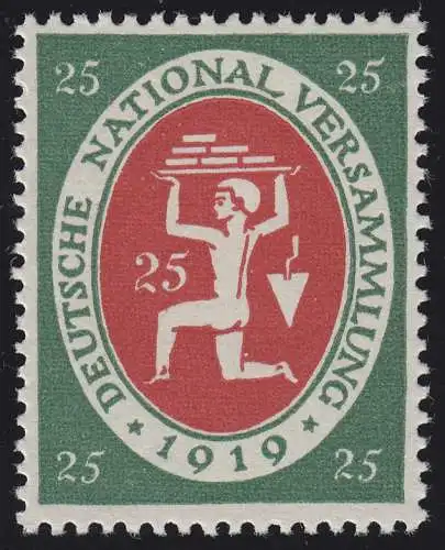 109 Nationalversammlung 25 Pf **