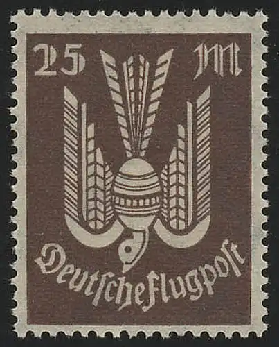 265 timbres d'avion pigeon 25 M (ark), frais de port **