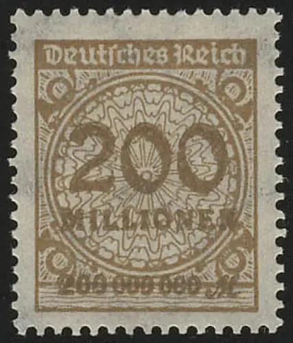 323APa Kreis mit Rosetten-Muster 200 Mio M **